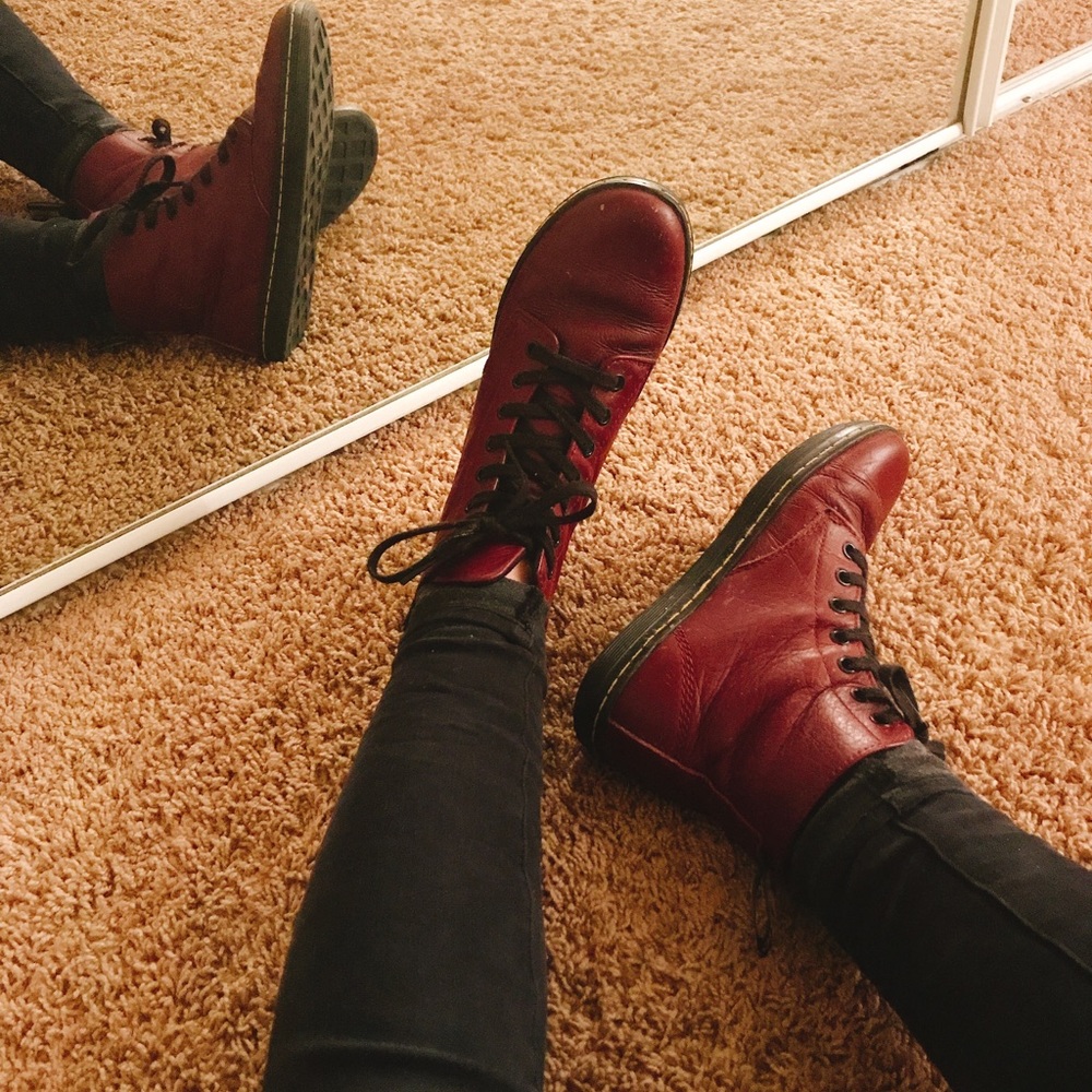 Dr Marten Leyton boots, UK4, US6